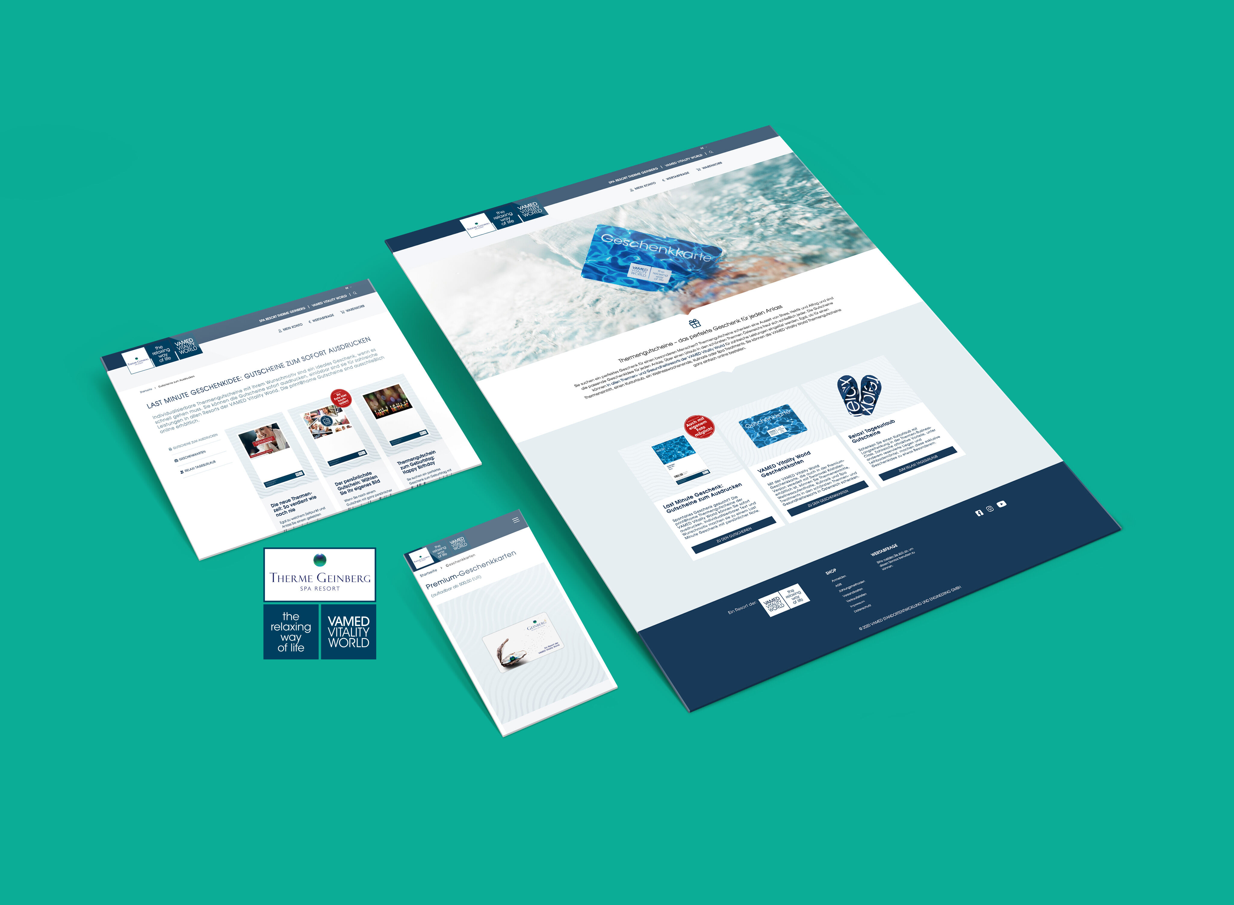 SPA Resort Therme Geinberg - Gutschein Onlineshop | styleflasher_ Referenz