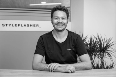 Profilbild Rene Hrdina, Leitung Webentwicklung styleflasher